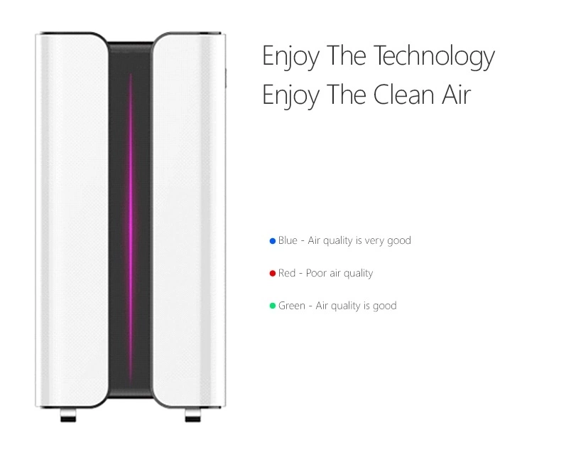 1200m3/H Filter Plasma Ozone Uvc HEPA Home Air Sanitizer Purifier