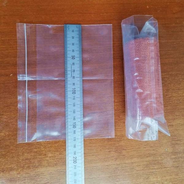 100mm Width Stainless Steel Knitted Wire Mesh 0.23mm Diameter Flat Type