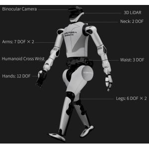 Humanoid Serive Robot Solutions ROBOTERA L7 Humanoid Robot Warehouse Logistics