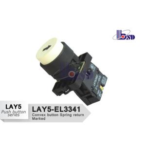 LAY5（XB2）-EL3341 white and black color spring return with symbol logo flat