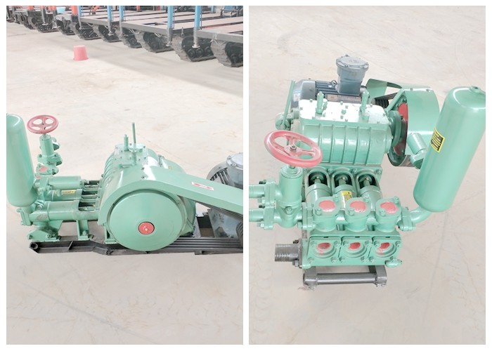 Horizontal Double Cylinder BW 850 Mud Pump With Diesel Engine