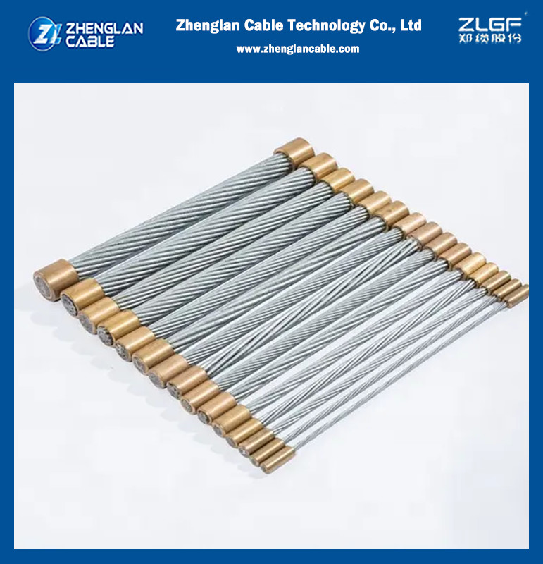 5/16'' Galvanized Steel Wire Strand/Stay Guy Wire used for sustaining mechanical load ASTM A 475/ASTM A 363