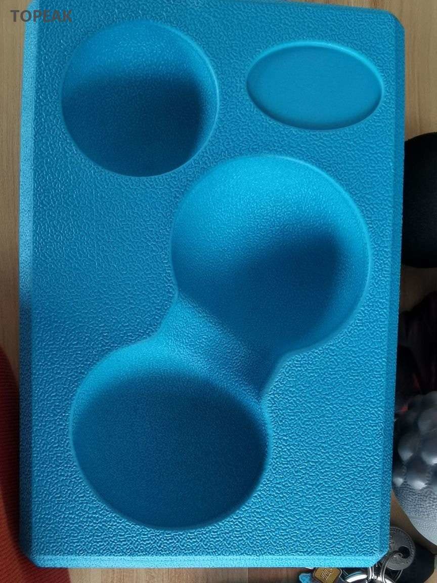 8 Inch 6 Inch EVA Yoga Block Balls Pink Blue Storage Myofascial Release