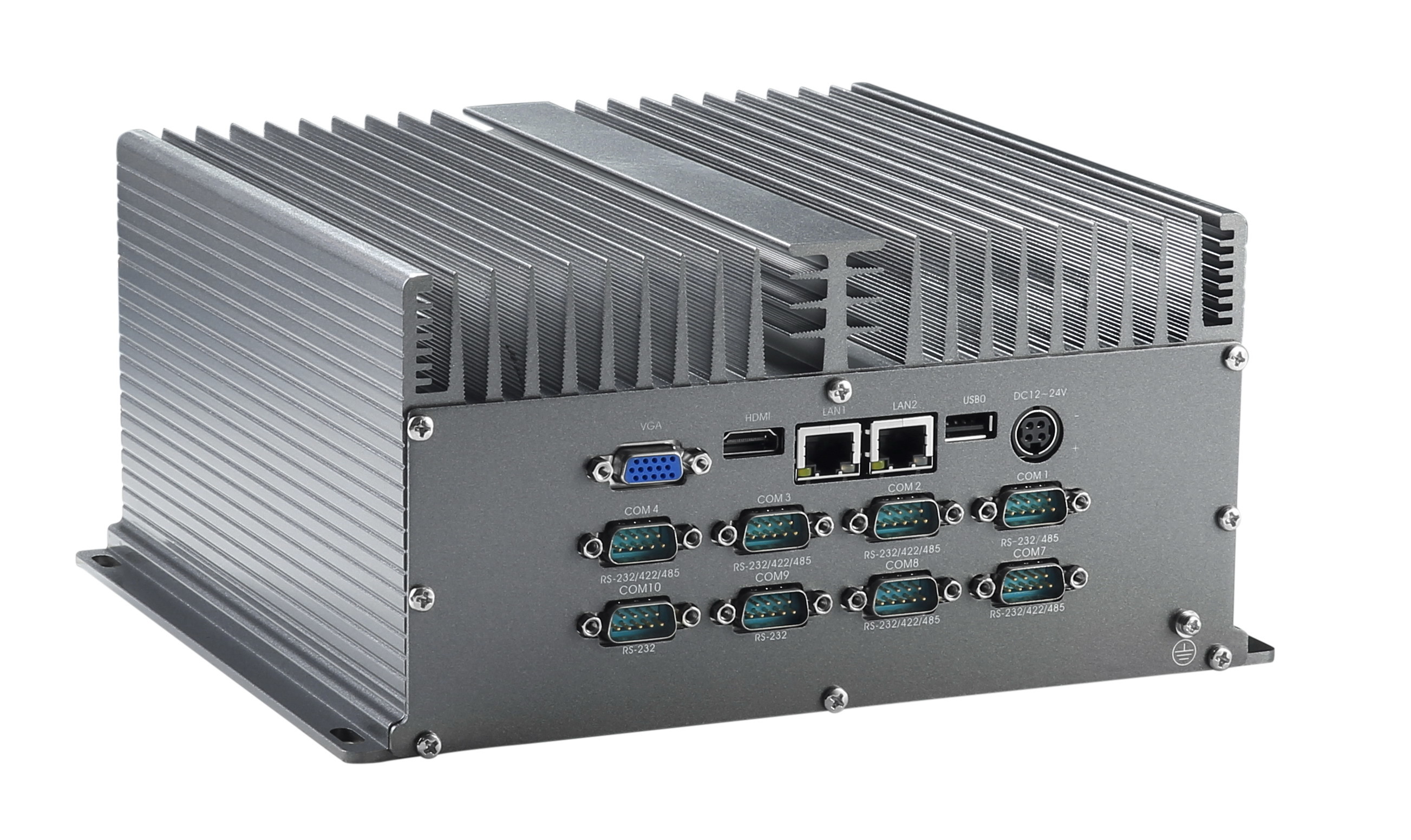MIS-8705 Fanless Box PC Board Mounted I7 3520M CPU Dual Network 10 Series 6 USB