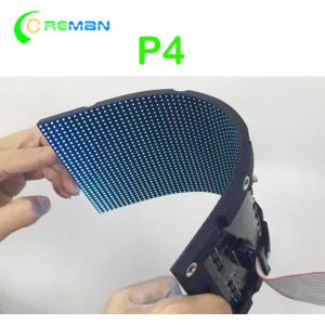 P4 256X128 Flexible Curved SMD2121 Led Matrix Module 1R1G1B