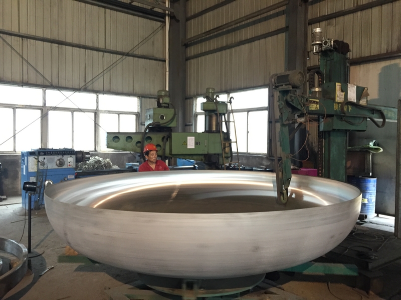 Industry Stainless Steel Dished Ends for Boilers and Containers