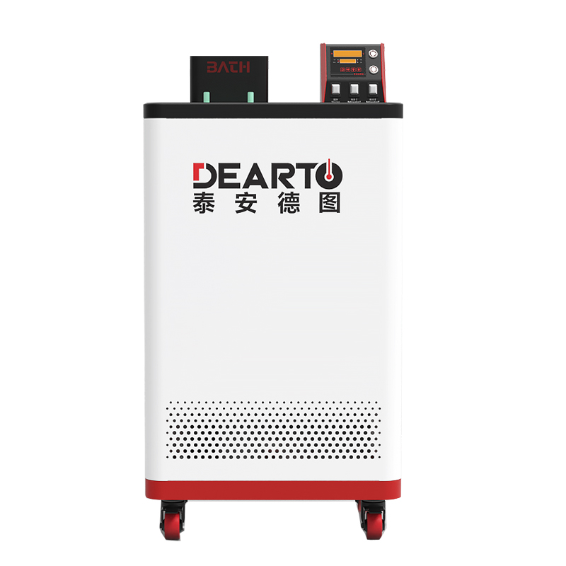 Lab Temperature Calibration Oil Bath 70-300 C Automatic Exhaust Smoke Touch Screen PID Heating
