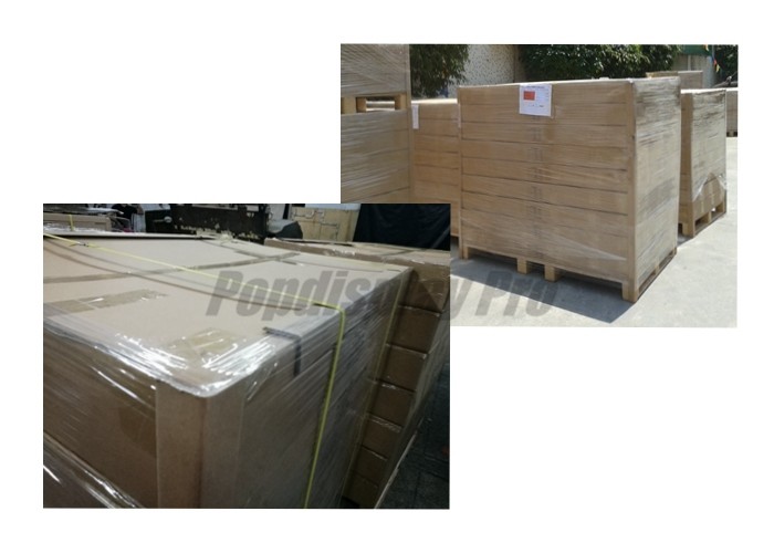 Light Duty Cardboard POS Displays Detachable Header Cardboard Book Display Stand