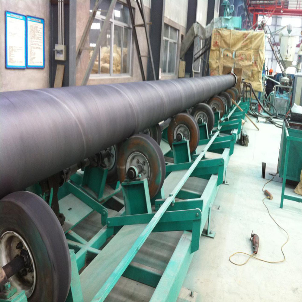 Steel Pipe External/Internal 3PE Epoxy Coating Pipe Line HDPE Pipe Extrusion Machinery