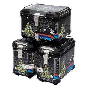 Quick Release Locking System DAYANG 2021 Aluminum Alloy Motorcycle Trunk with 36L Capacity