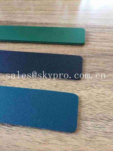 High Strength Rough PVC Conveyor Belt Black Green Laminate Fire Retardant Rubber