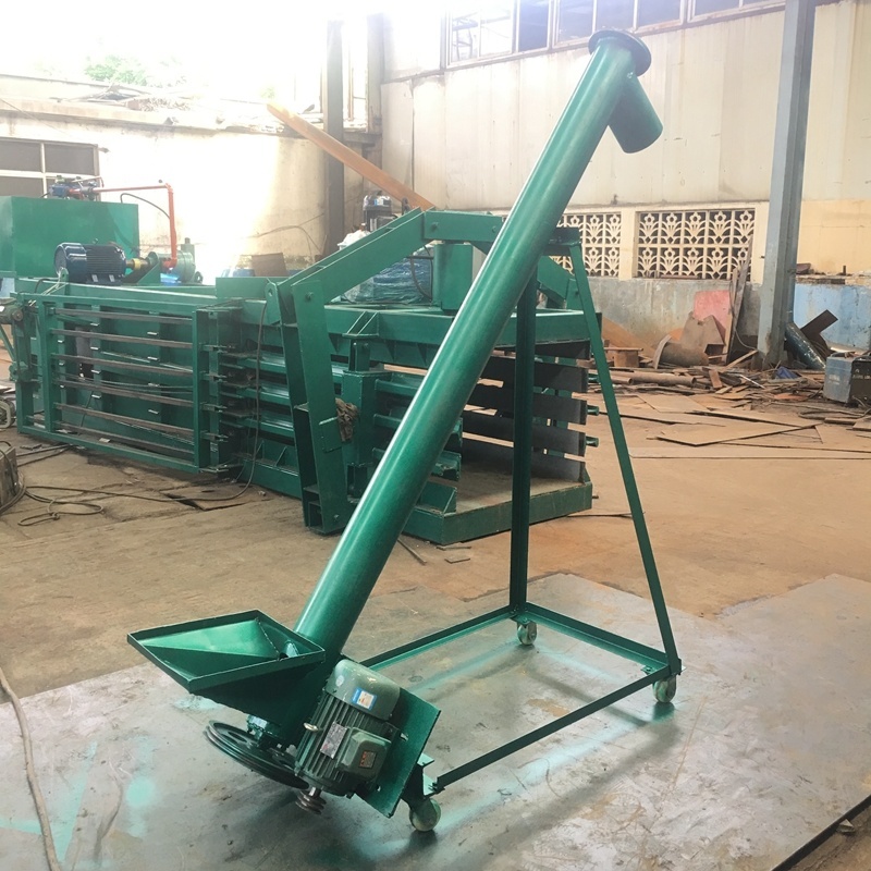 OEM Custom Automatic Spiral Flexible Auger Elevator Conveyor Equipment Screw Conveyor