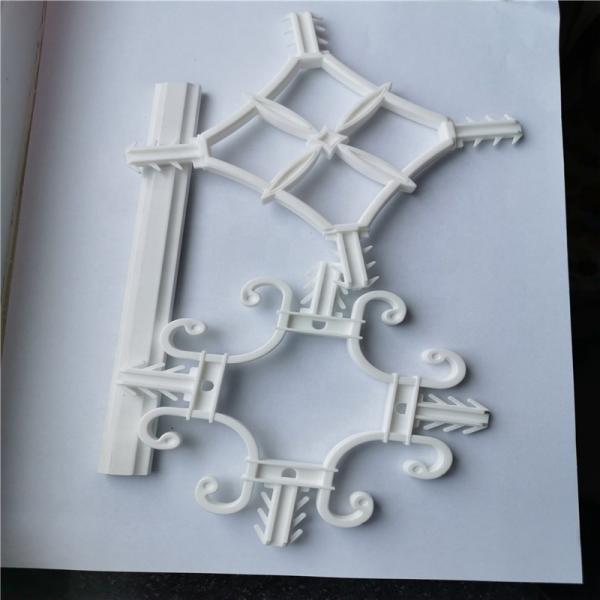 8*18mm White Color Georgian Bar For Double Glazed Windows Flower Windows