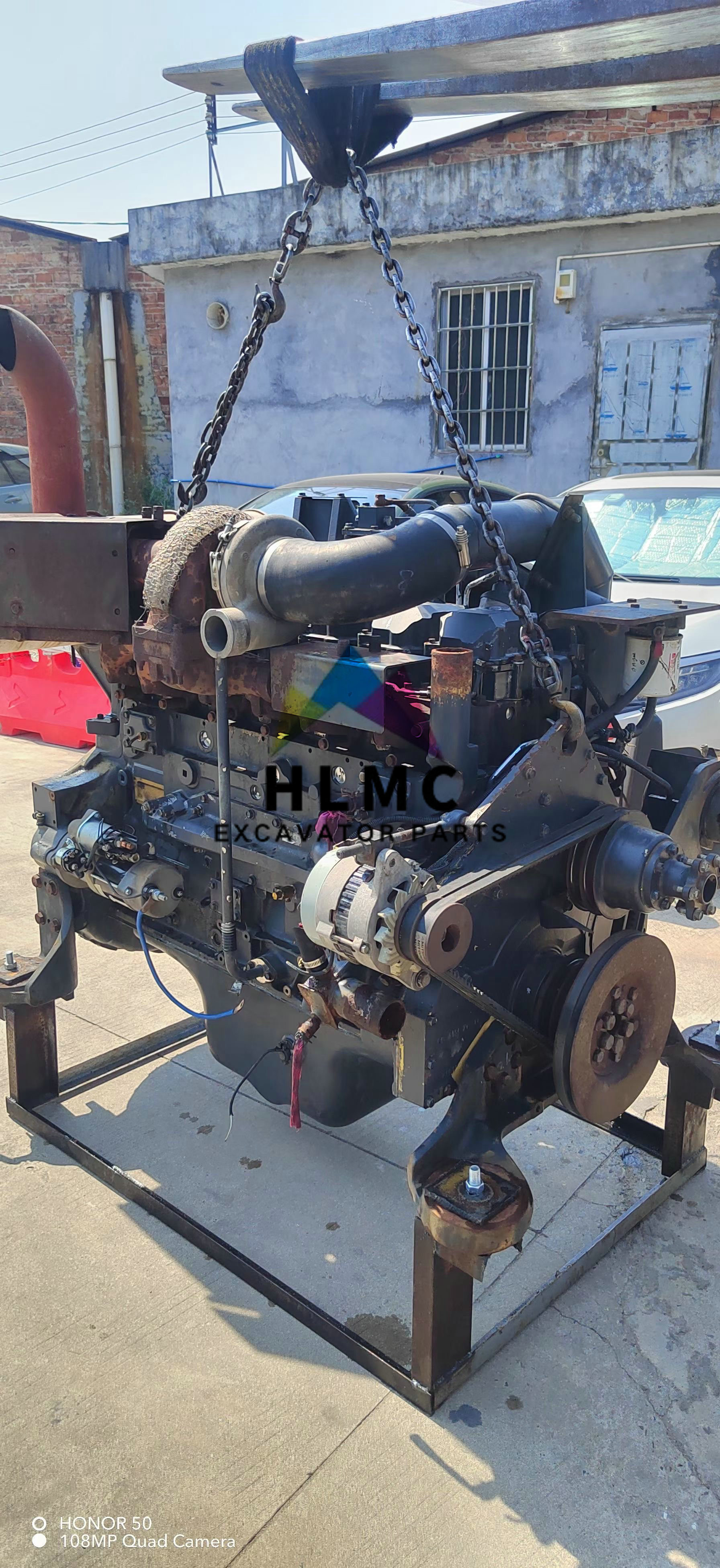 SAA6D125E-3 6D125-3 Complete Direct Injection Engine Assy PC400-7 PC450-7 Excavator