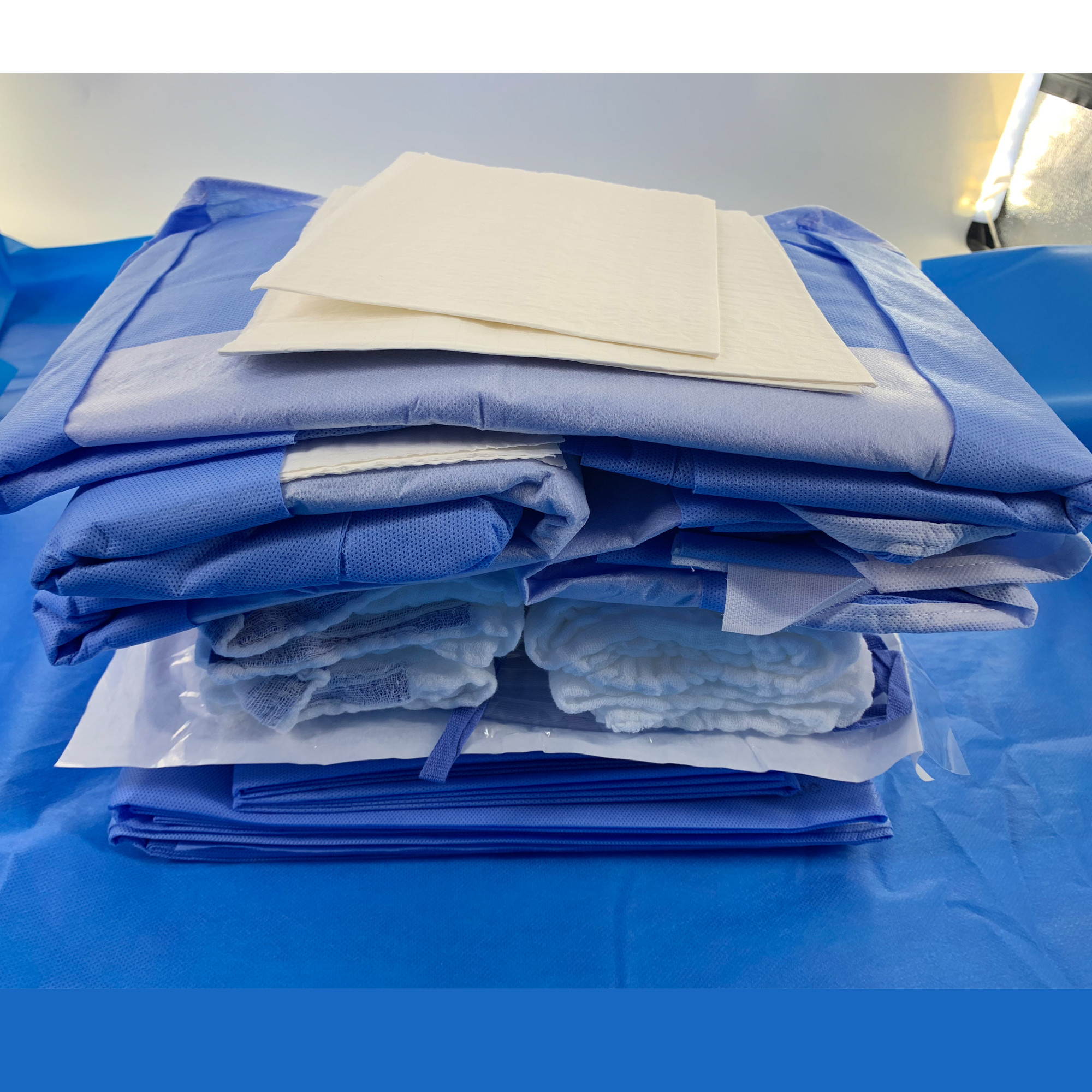 Disposable universal medical equipment cover surgical drape pack