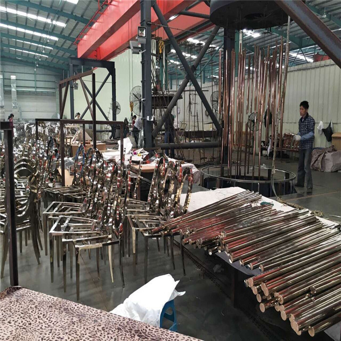 Indoor Stainless Steel Staircases glass Railing Post satin finish made in China