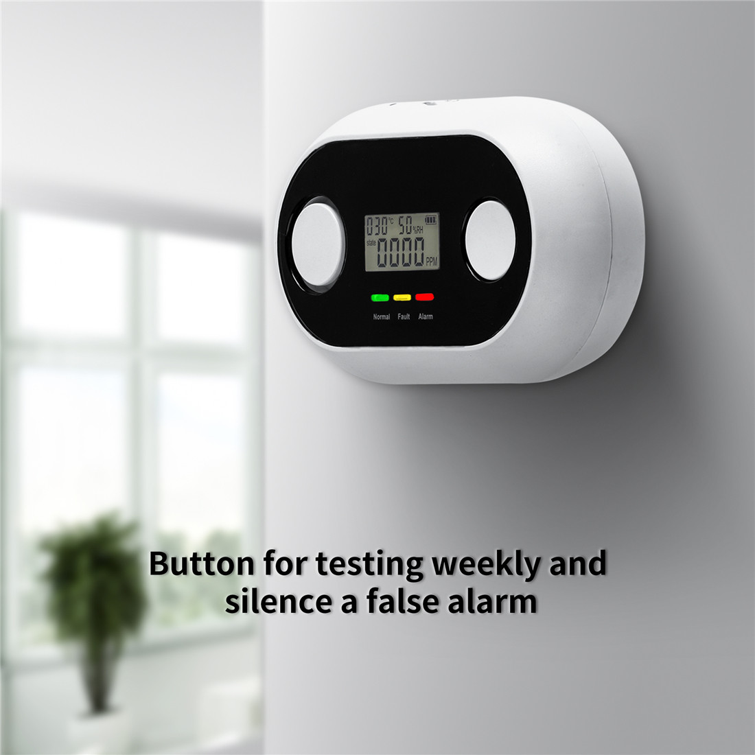 10 Years Wi-Fi Smart Carbon Monoxide Detector-CO1 Detector(A-835W)