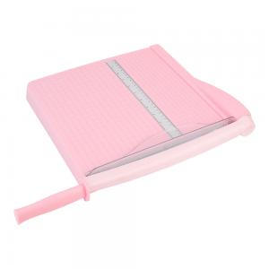  Precise Cutting with Pink A4 Guillotine Photo Paper Cutter Cutting Thickness 10 Sheets Manufactures
