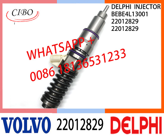 22012829 BEBE4L13001 Fuel engine Diesel Injector 22012829 BEBE4L13001 E3.5 for VOL US14 D16