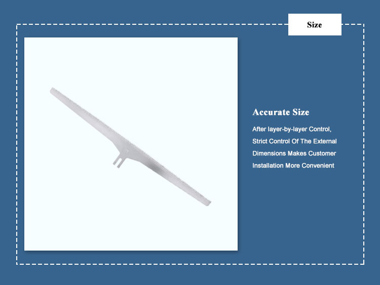 Pet Food Bag Packaging Industrial Knife Blades Wear Resisting Cutomized Size