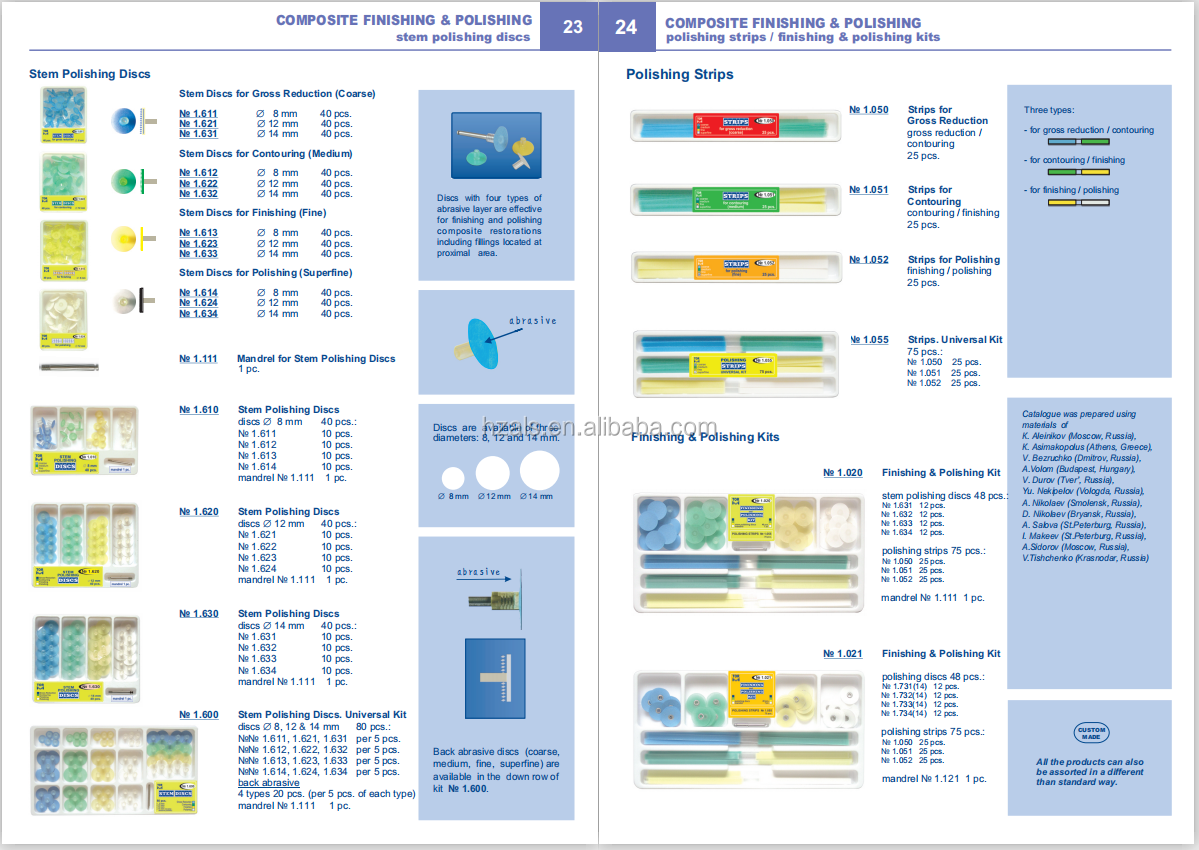 ce certified Dental Restoration Products Materials TOR VM Set of Rings 1.399 /Rings for Sectional Matrices Installation
