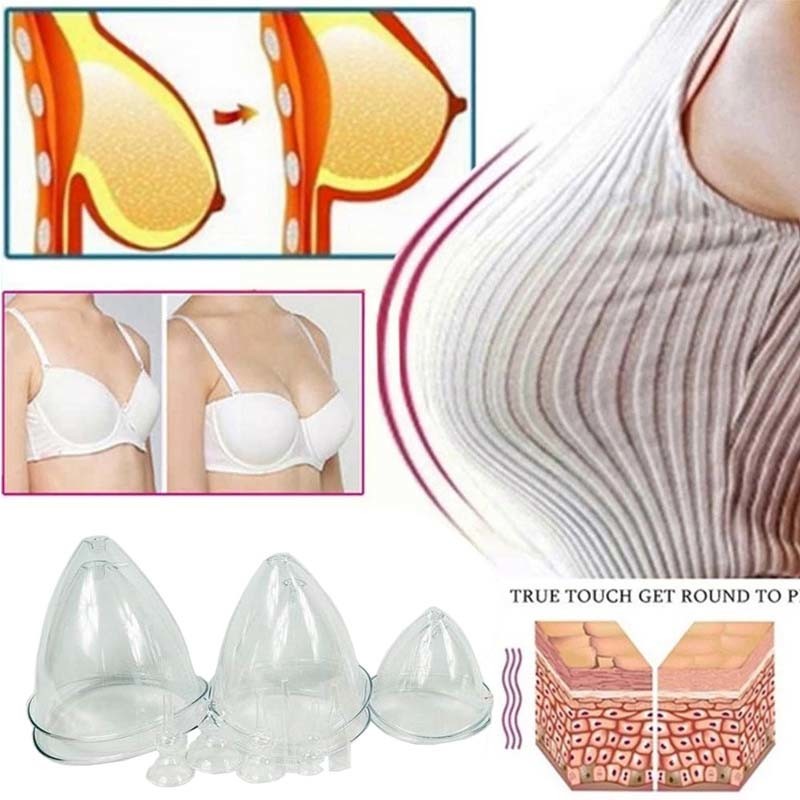 Breast Enlargement Vacuum Cupping Therapy Machine Non Surgical 70W