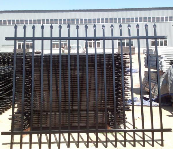 Steel Tubular Garrison Fencing 1.8mtr X 2.4mtr Rail 45mm*45mm Wall Thick 2.00mm