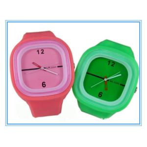 cheap custom design jelly silicone sports unisex watch
