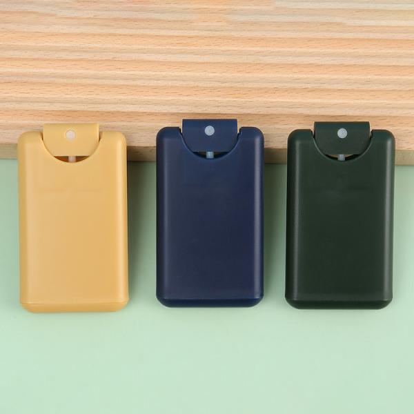 PP Plastic Pocket Sized 20ml White Green White Blue Yellow Empty Credit Card