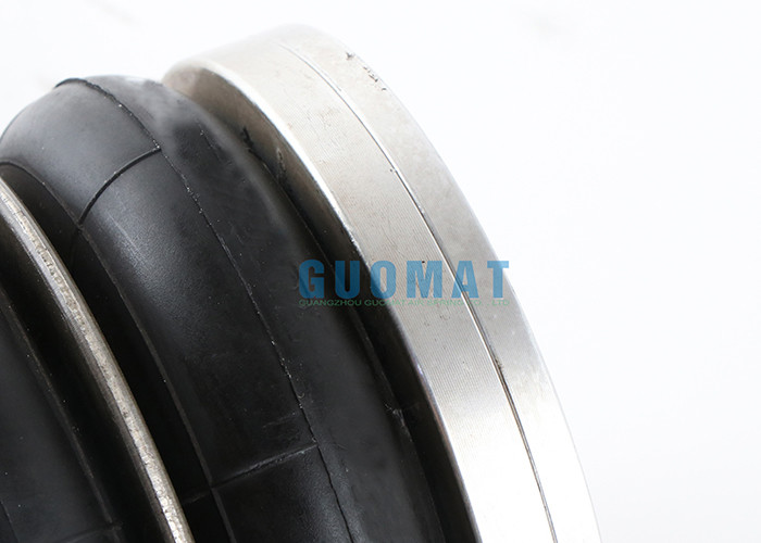 4.5''X3 NORGREN Triple Convoluted Industrial Air Spring PM/31043 Air Bellow With Aluminum Cover Plate
