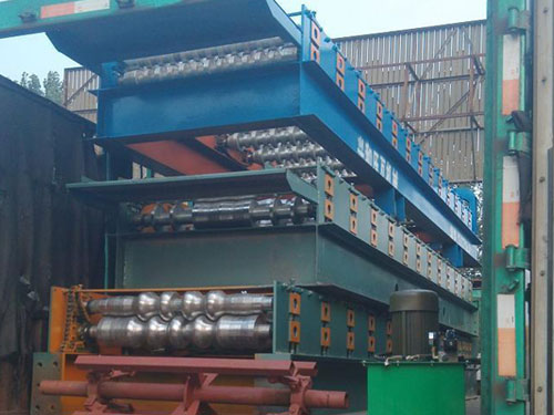 Popular Design Glazed Tile Roof Panel Roll Forming Machine