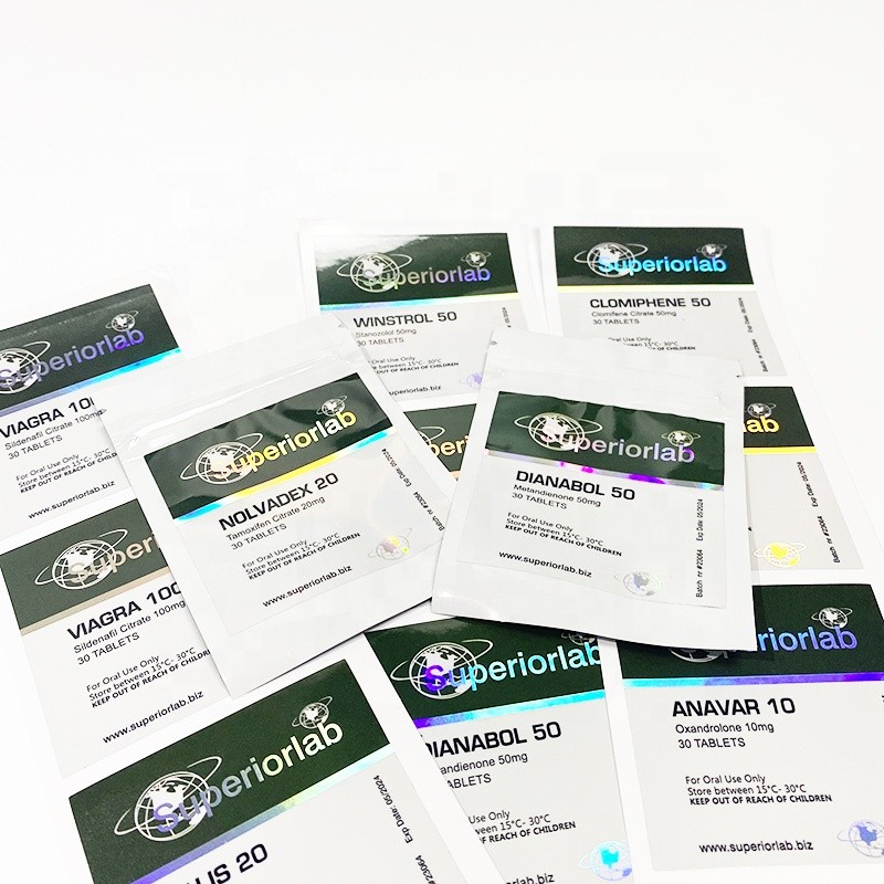 Oilproof 7.8cm Width Security Hologram Labels For Medicine Bottle