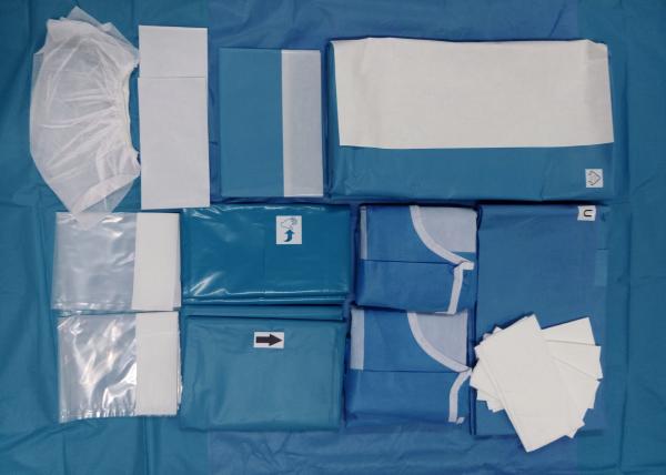 By Pass Custom Surgical Packs , Coronary Artery Sterile Medical Pack Cup