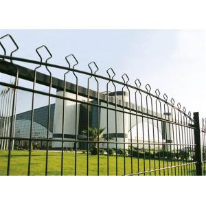 Twin Wire Fence with Double Wire and Rebound Mesh, Used in Corporate/College