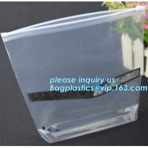 Fresh vegetable Grape Cherries transparent plastic Packaging Bag, Slider Zipper