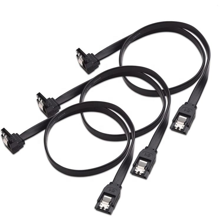 High Speed 90 Degree Angle Sata 3.0 Power Extension Cable for HDD Hard Disk Computer