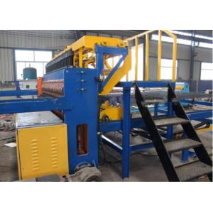 Mild Steel Rebar Mesh Panel Welding Machine , Fully Automatic Welded Wire Mesh