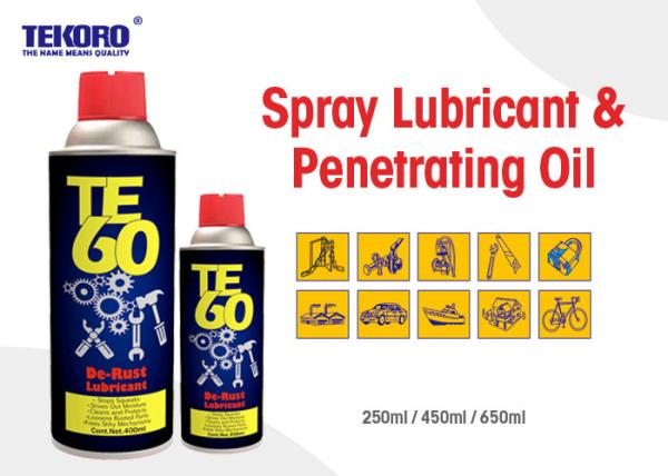 Colorless Spray Lubricant & Penetrating Oil For Metal Rust And Corrosion