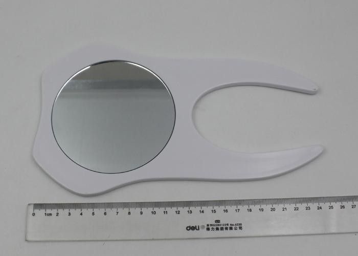 Promotion Gifts Travel Makeup Mirrors For Doctor , Tooth Shape Portable Cosmetic Mirror