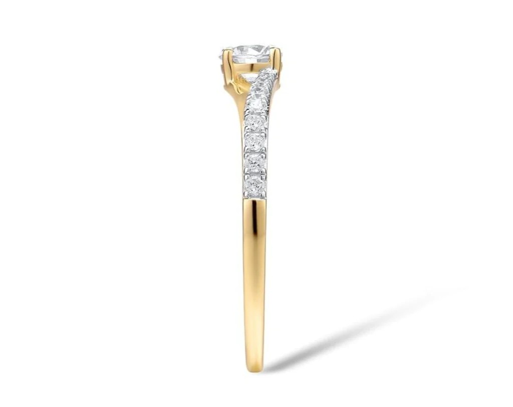 9K Gold Engagement Ring/Women's Ring Adele - Pre-Order