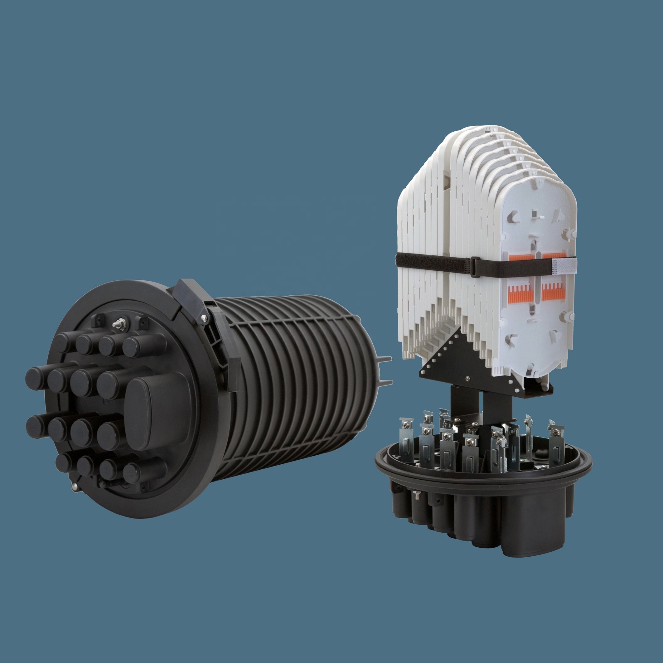 Heat Shrinkable Dome 24F 576core Fiber Optic Joint Box FTTx
