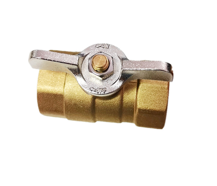 DN25 Brass Female Ball Valve With Butterfly Handle