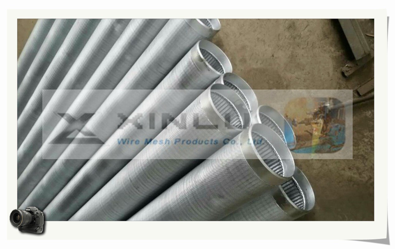 STAINLESS STEEL WELL SCREEN TUBE / DEWATERING WELL SCREEN PIPE / WEDGE WIRE JOHNSON WELL SCREENS / V WIRE SCREENS