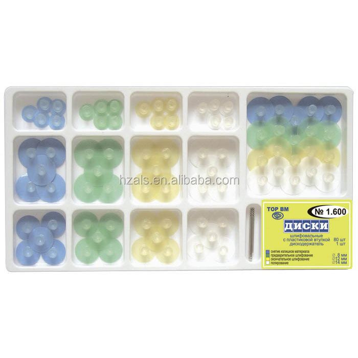 Manual 40PCS 8mm 1.610 Dental Stem Polishing Discs Mandrel for TOR VM Hot Dental Restorative Materials Products Supply