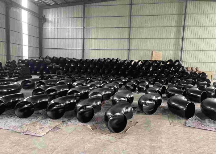 Gas Carbon Steel Butt Welded Pipe Fitting 6 Inch Sch40 CS Pipe Elbow