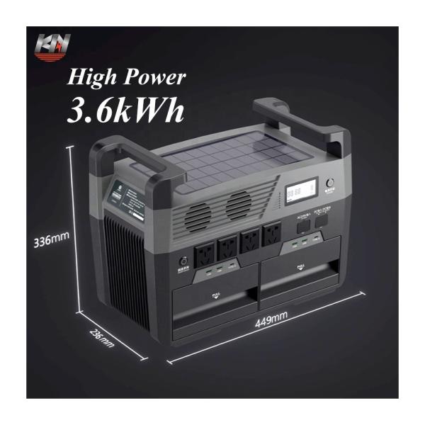 Rechargeable Emergency Outdoor Camping Energy Portable AC & DC Output Solar