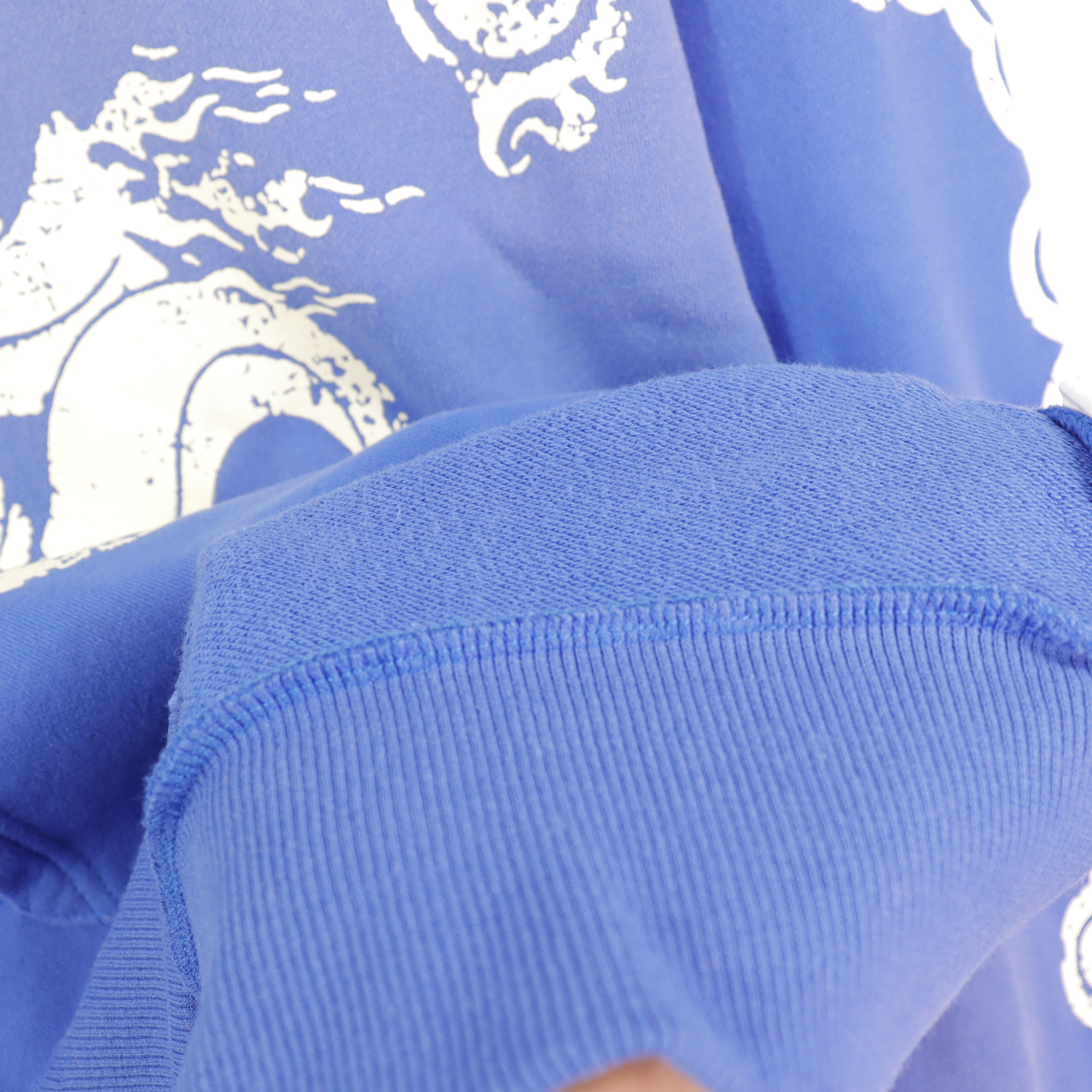 Custom Printing Tracksuit for Men 100% Cotton French Terry Hoodie and Flare Sweatpants Set