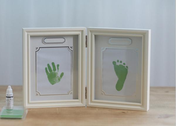 Colorful Unique Baby Handprint Kit Home Decoration Footprint Photo Frame For