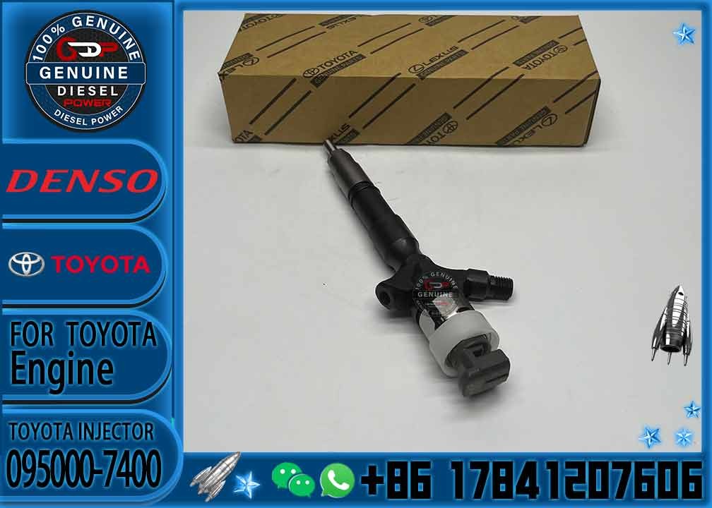 Original fuel Injector Nozzle 095000-7400 23670-30220 095000-7410 23670-39215 For Toyota Hilux 1KD 2KD-FTV