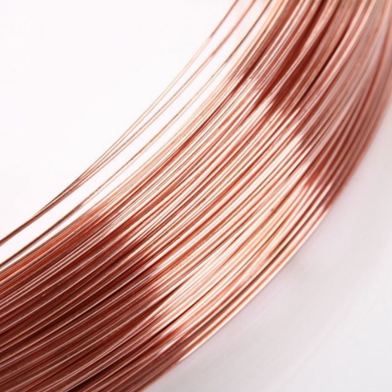 Wire Bare Copper 16 Gauge Copper Wire Uncoated Bare Wire Solid Pure T2 Red Copper